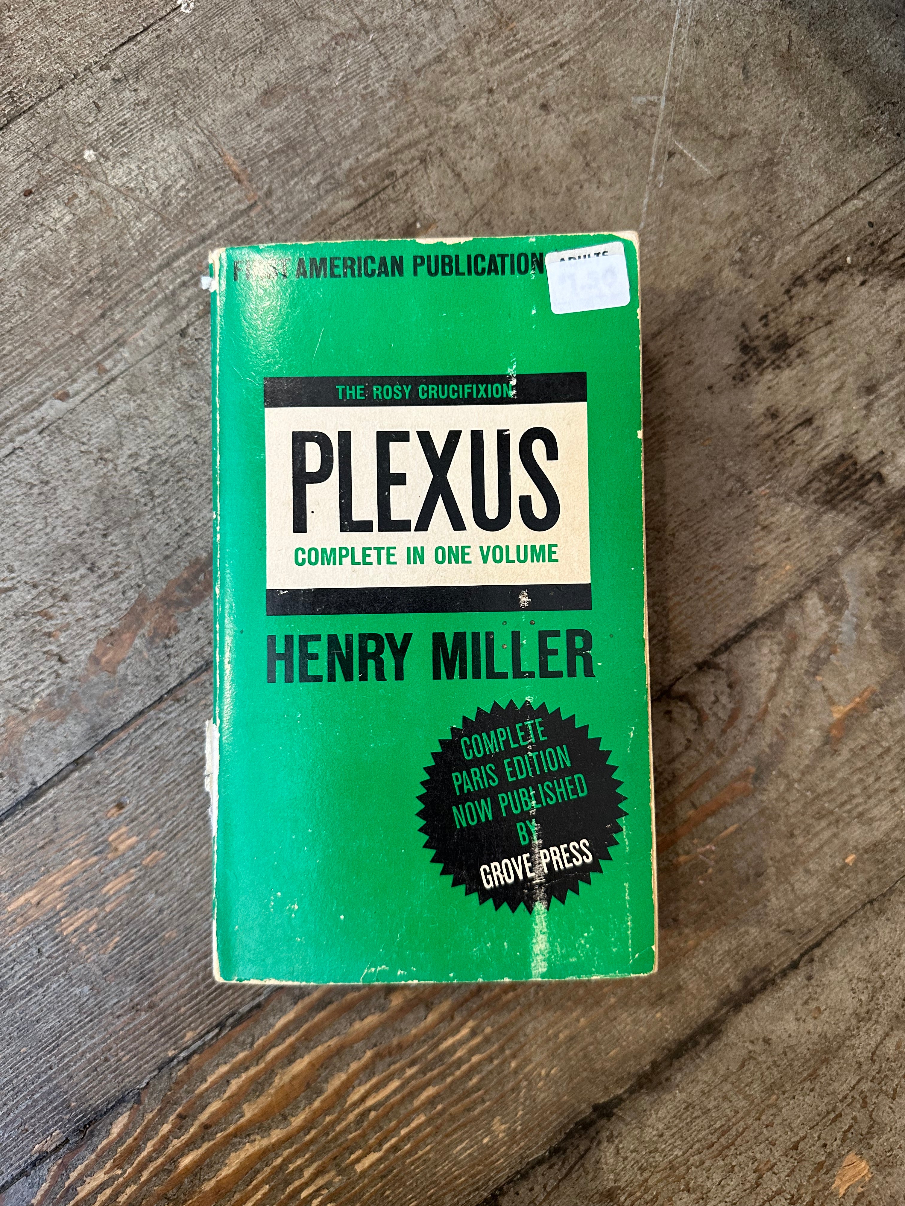 Henry Miller – Plexus ￼