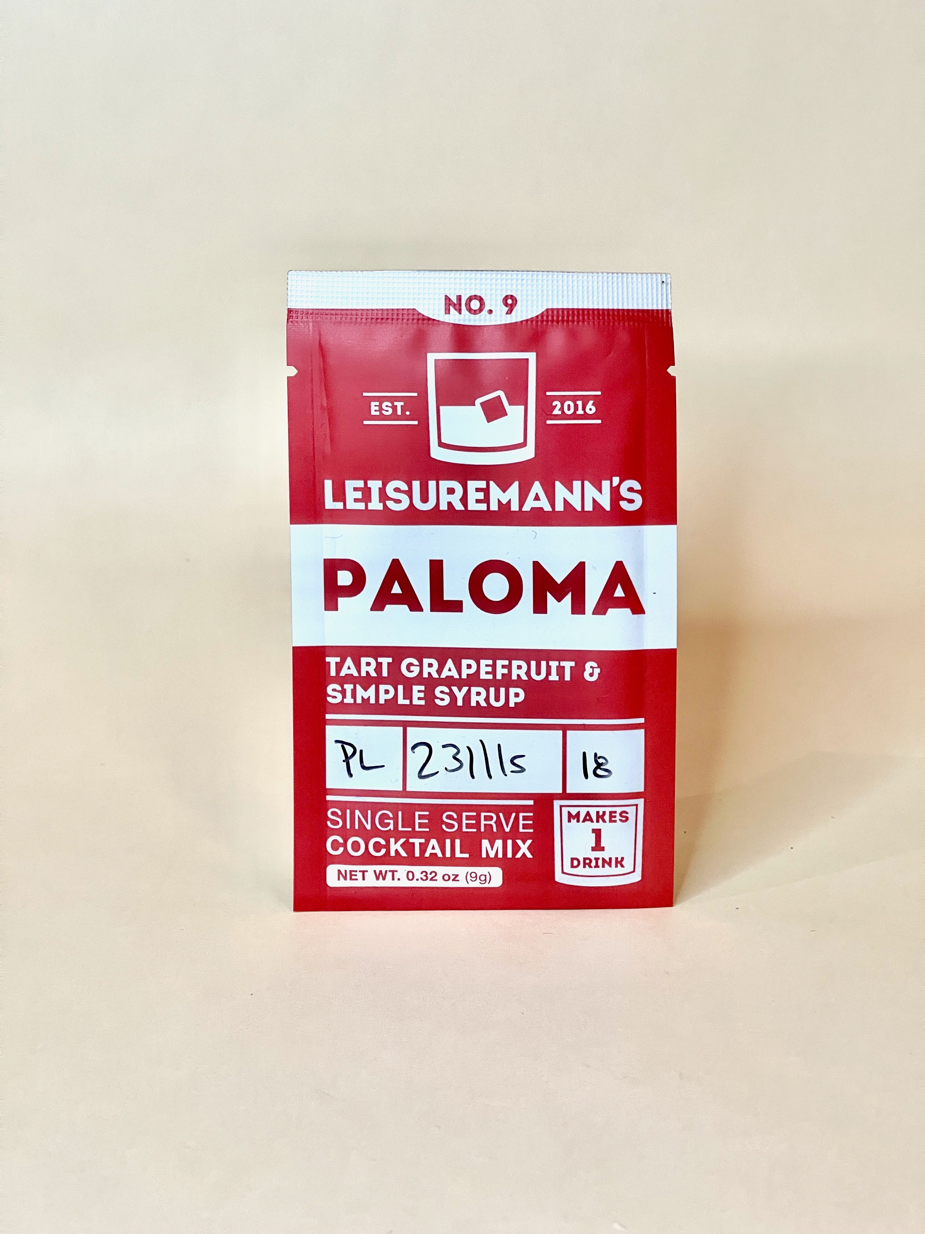 Leisuremann's Paloma Single Serve Cocktail Mixer