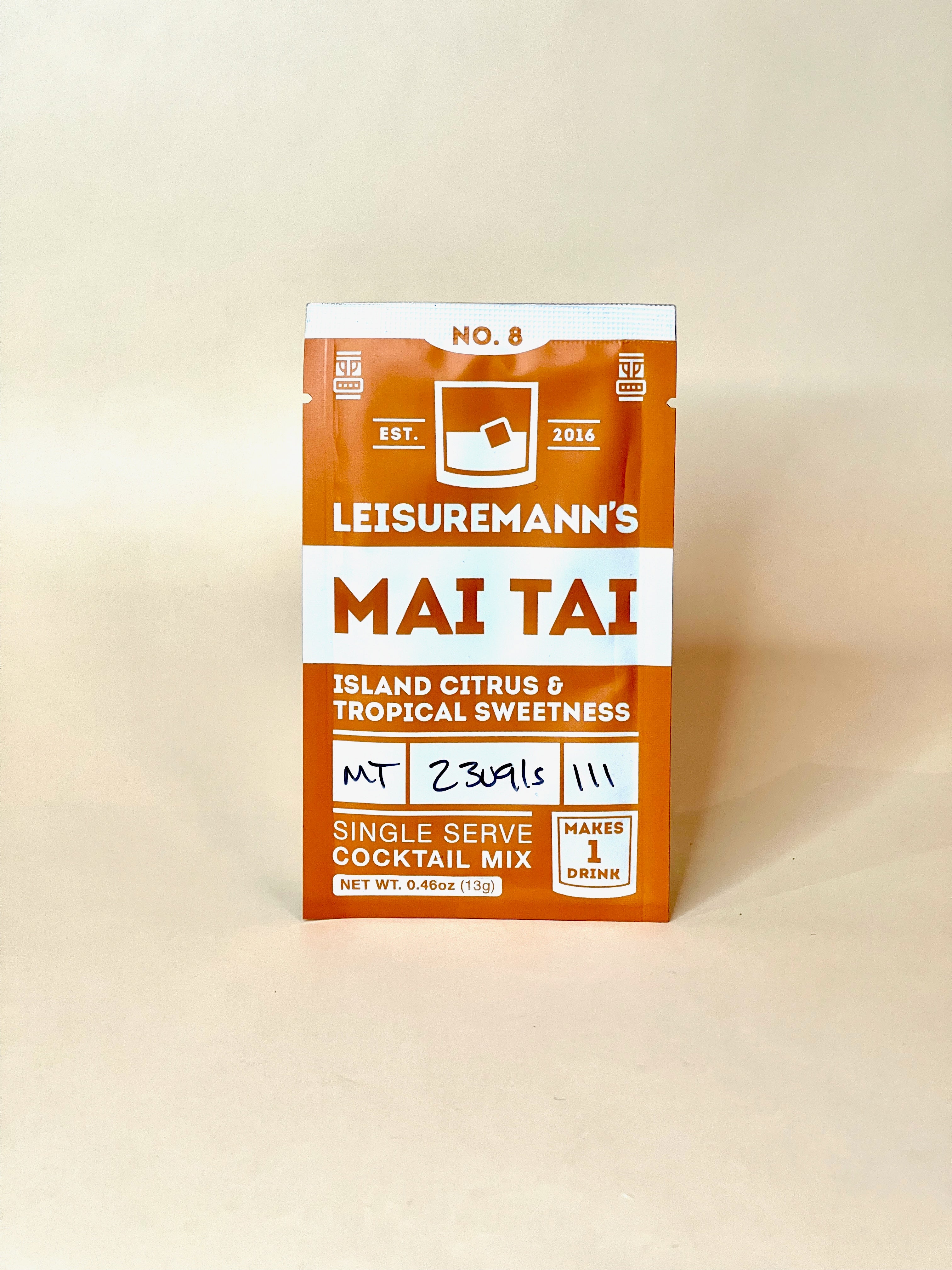 Leisuremann's Mai Tai Single Serve Cocktail Mixer