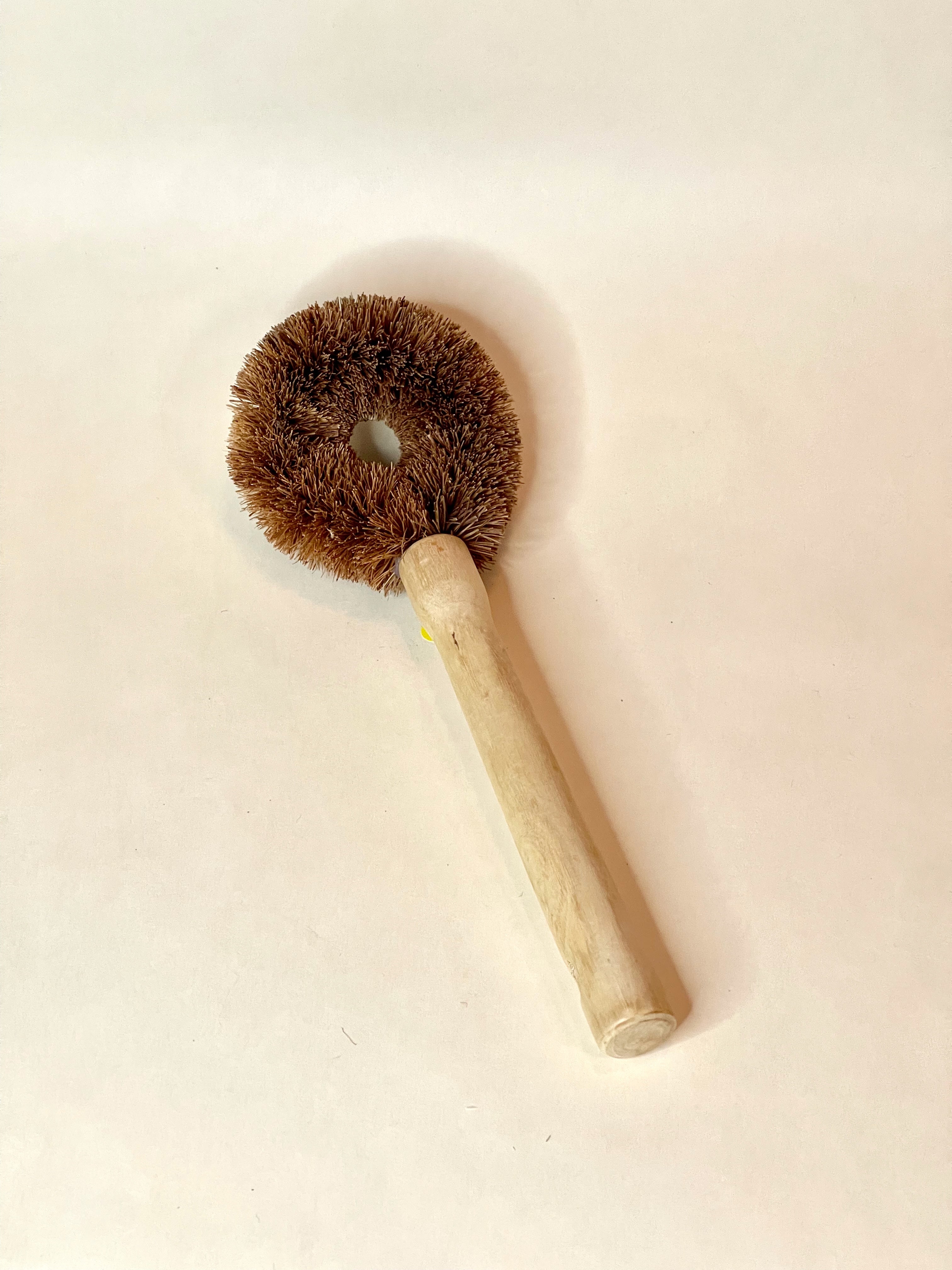 Wooden Pot Scrubbing Brush