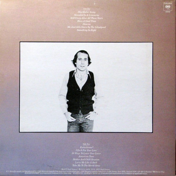Paul Simon - Greatest Hits, Etc.