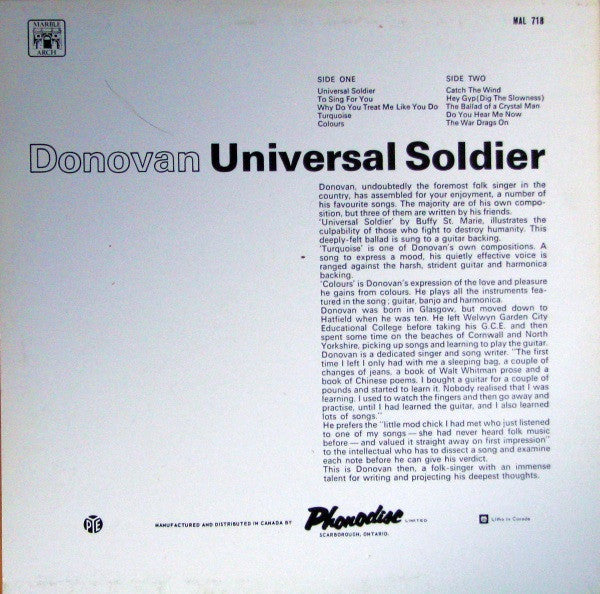 Donovan - Universal Soldier