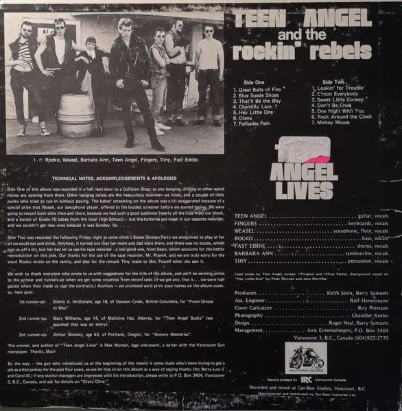 Teen Angel and The Rockin' Rebels - Teen Angel Lives