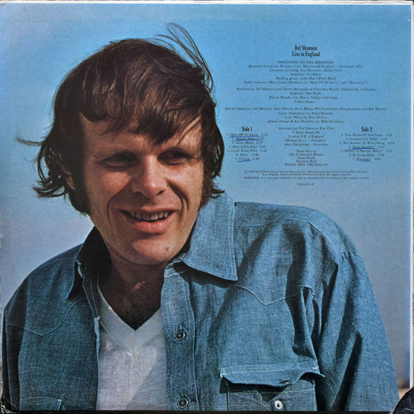 Del Shannon - Live in England