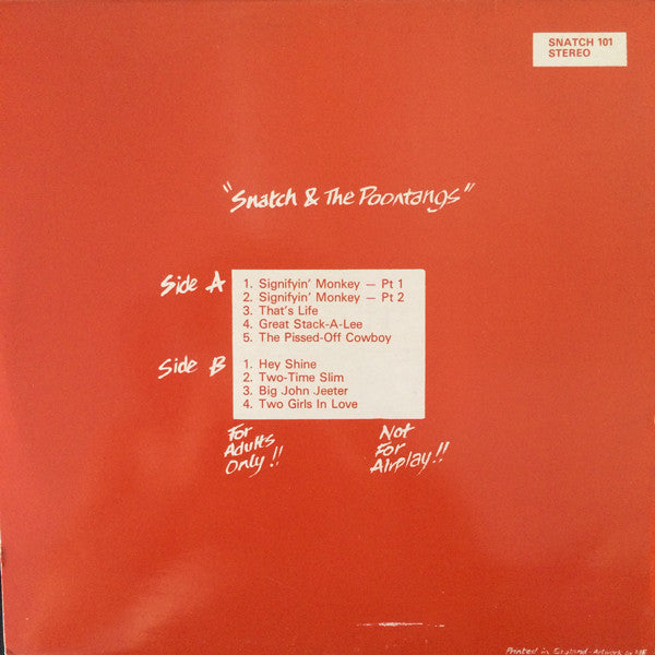 Snatch and the Poontangs - Snatch and the Poontangs