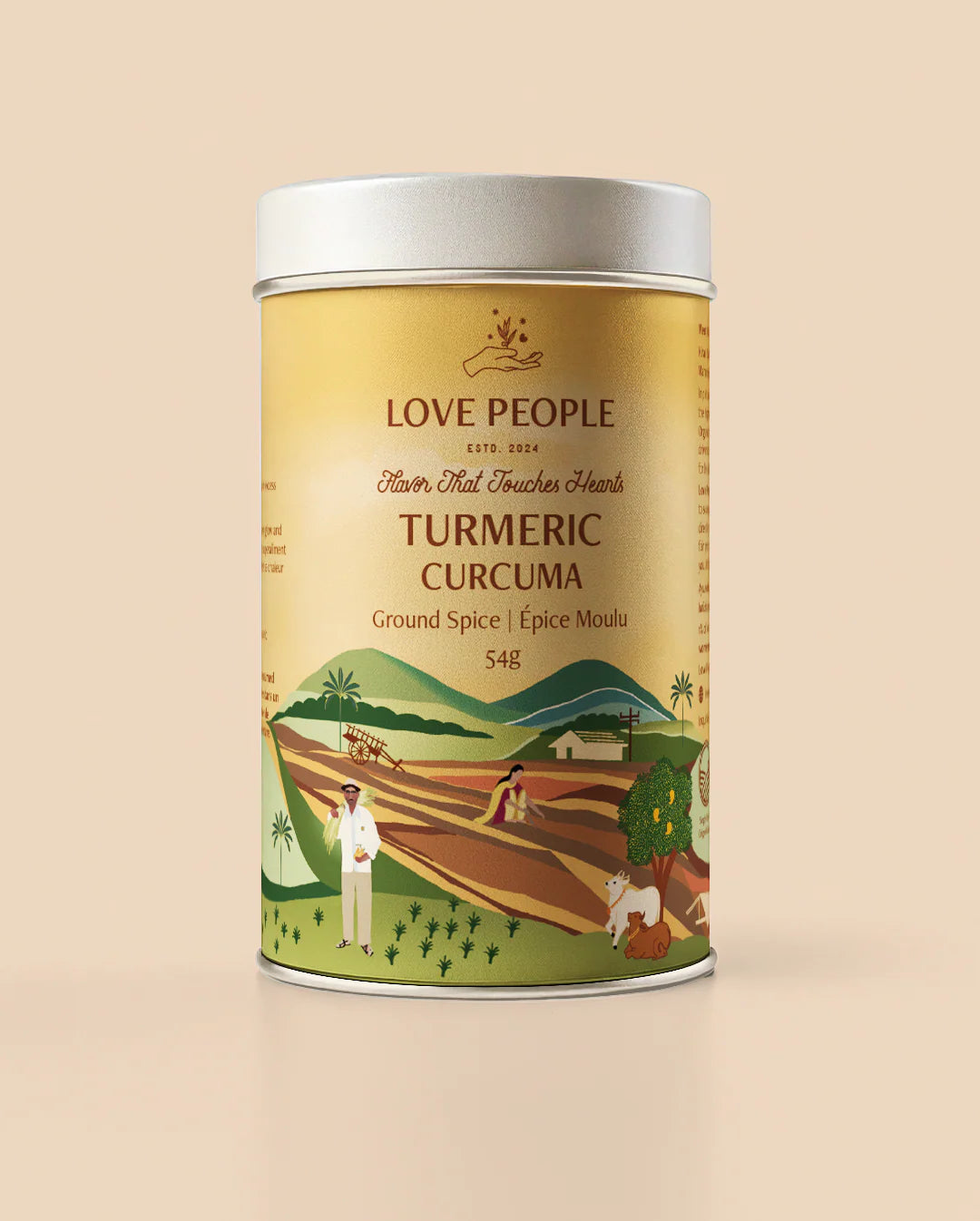 Love People Co. - Turmeric Tin