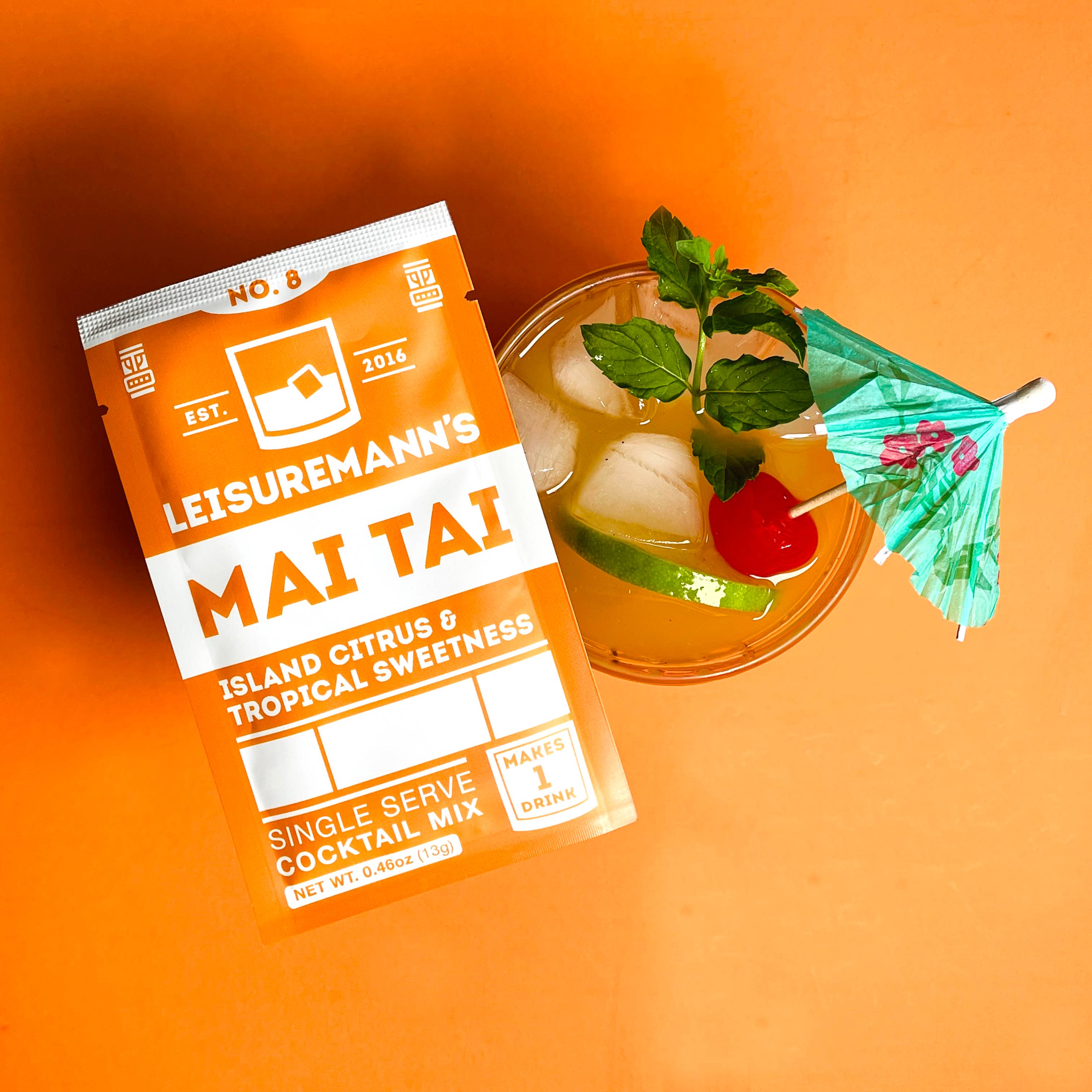 Leisuremann's Mai Tai Single Serve Cocktail Mixer