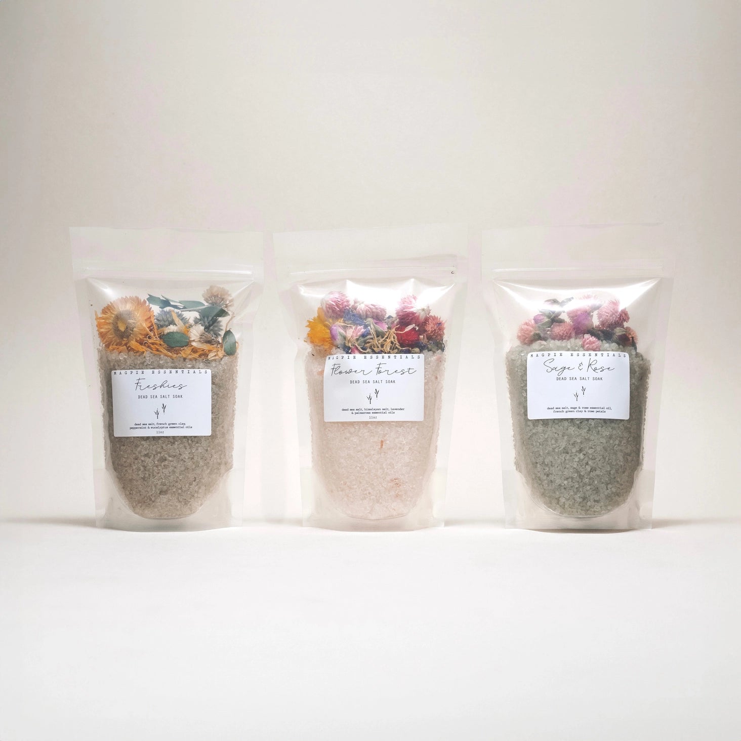 Dead Sea Salt Soaks by Magpie Essentials