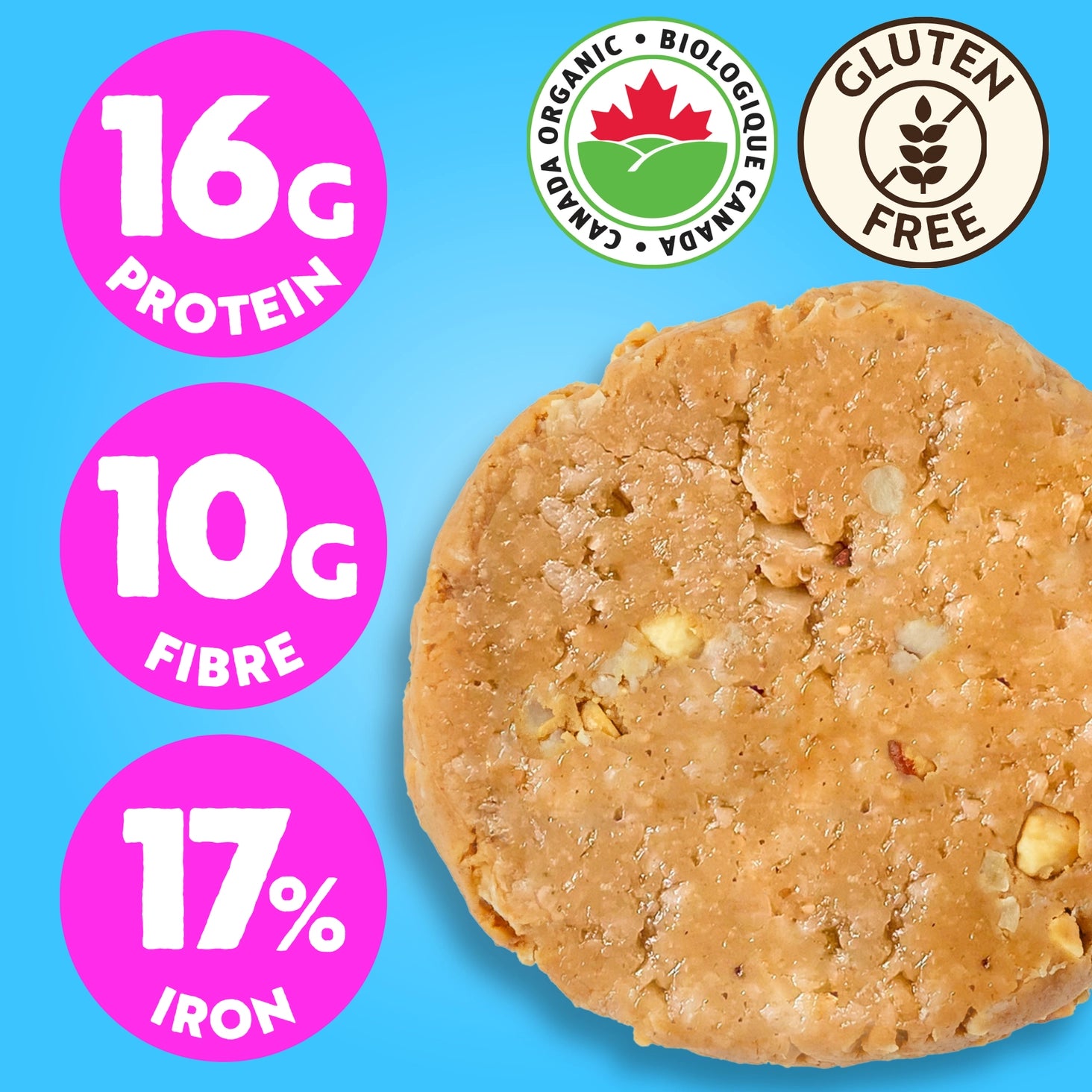 Peanut Butter Sea Salt | Organic Protein Cookie (Copy)