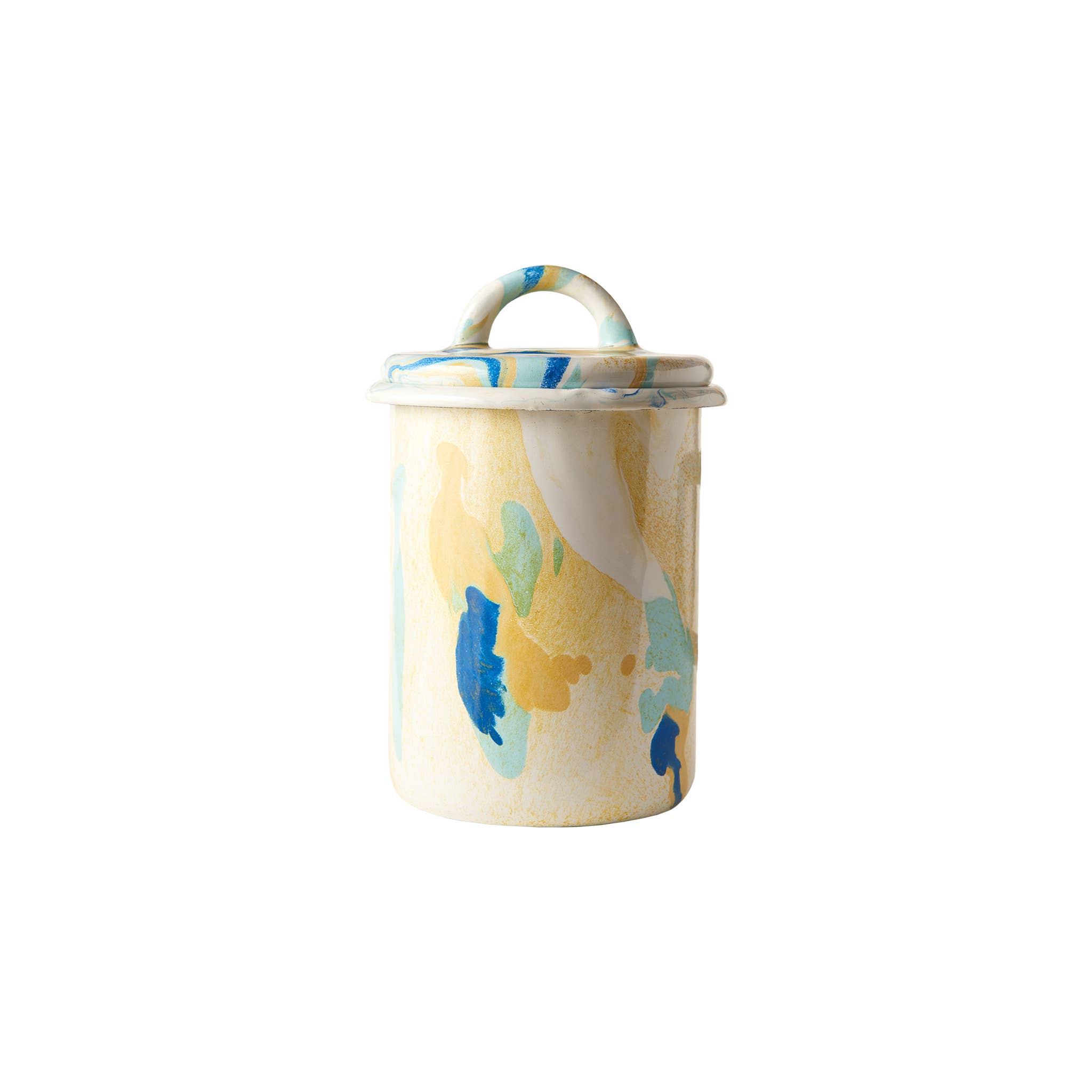 BORNN Multi Swirl Enamelware Jar