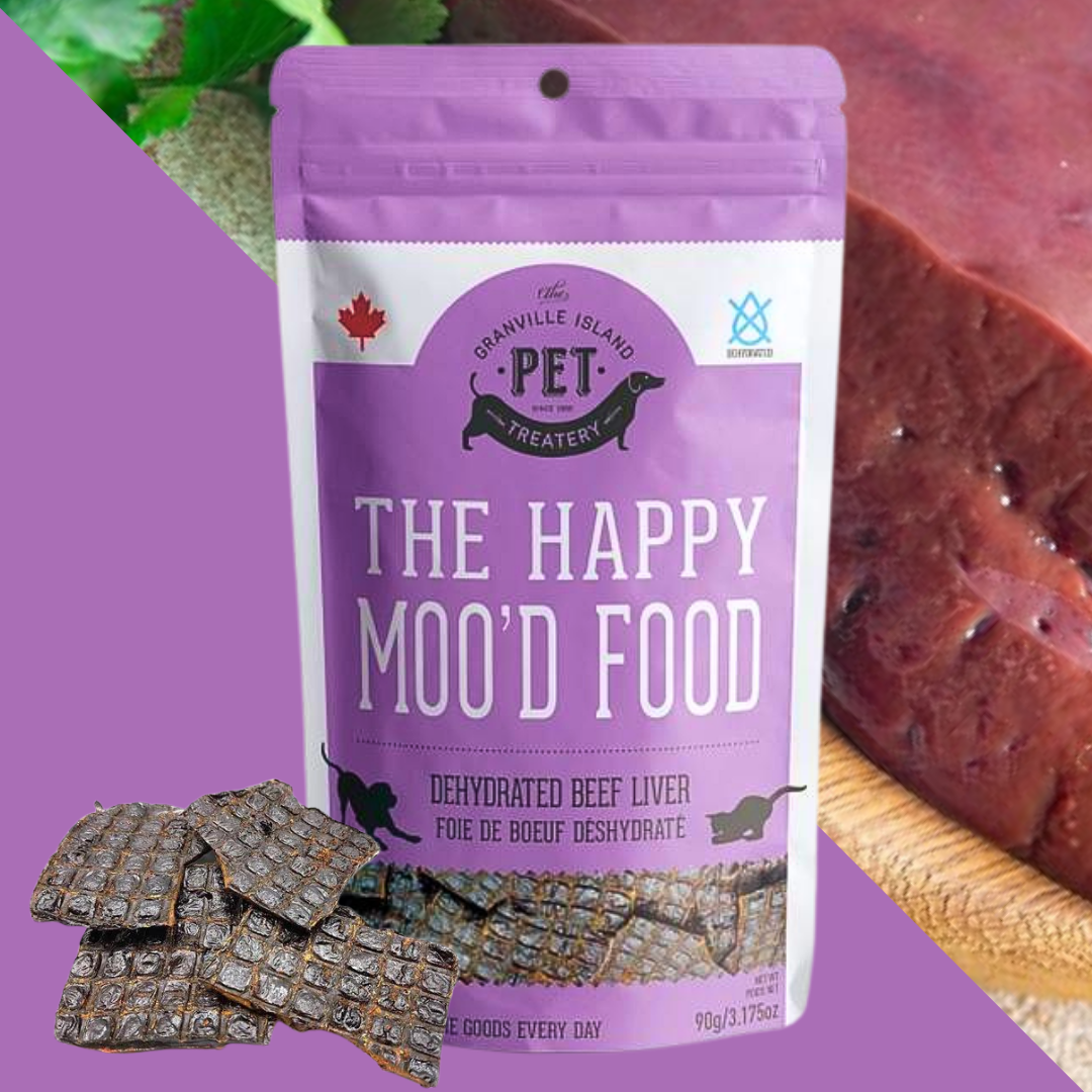 The Granville Island Pet Treatery - Beef Liver Dehydrated Pet Treats: High-Protein & Vitamin