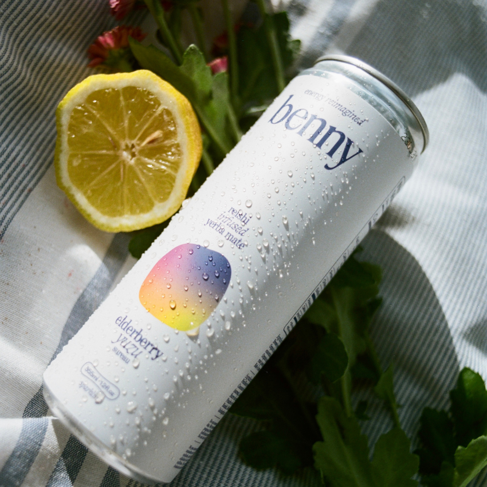 Benny - Elderberry Yuzu + Reishi Soft Energy Drink