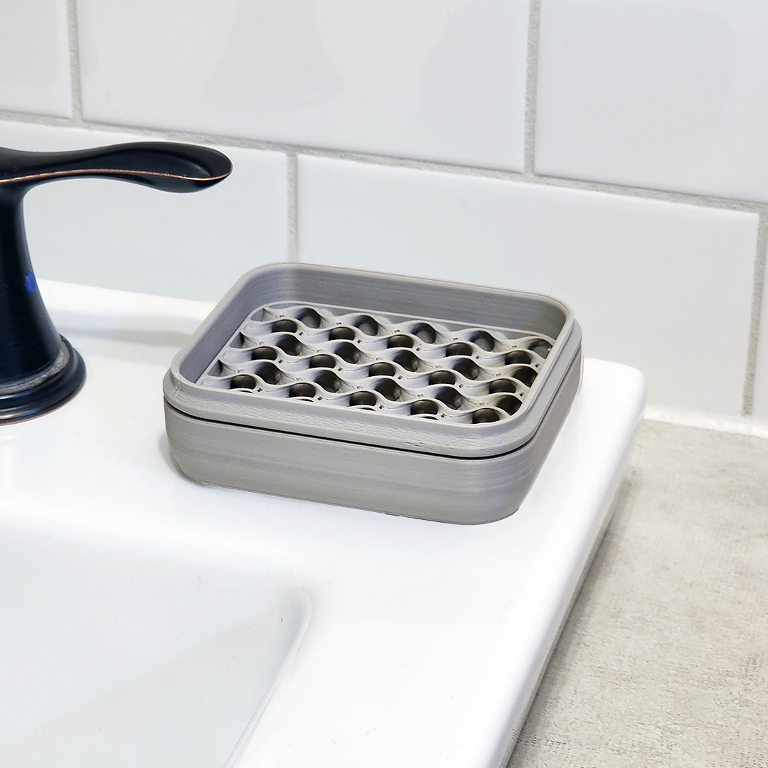 The Rogerie - Travel Soap Case (Rectangular)