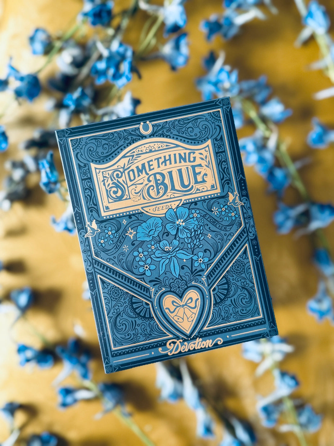 Something Blue Wildflowers Wedding Seed Packet - Devotion (To & From Seed Co)