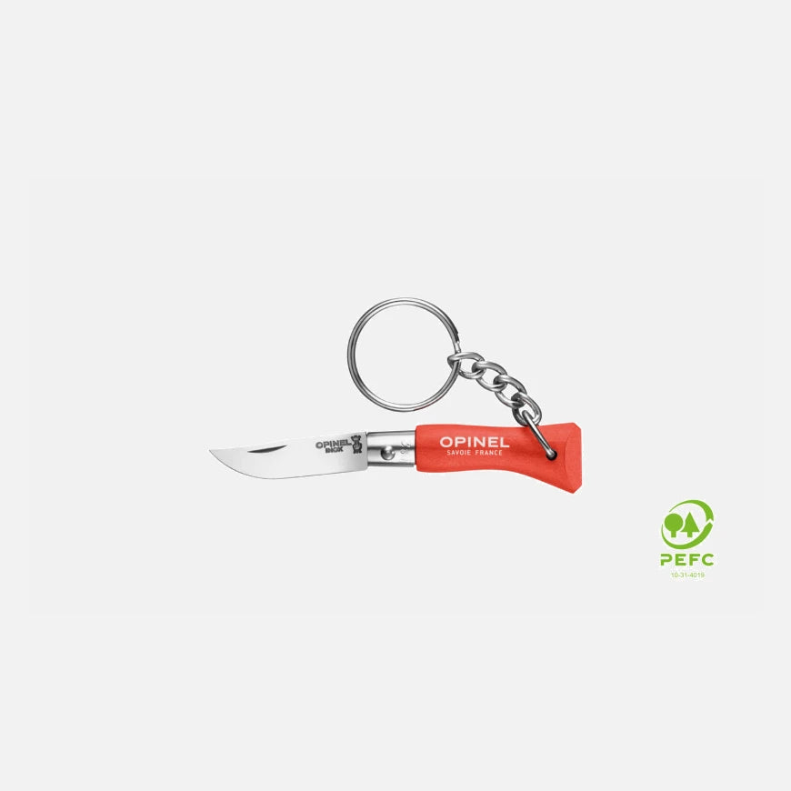 Opinel No.2 Orange Folding Knife Keyring