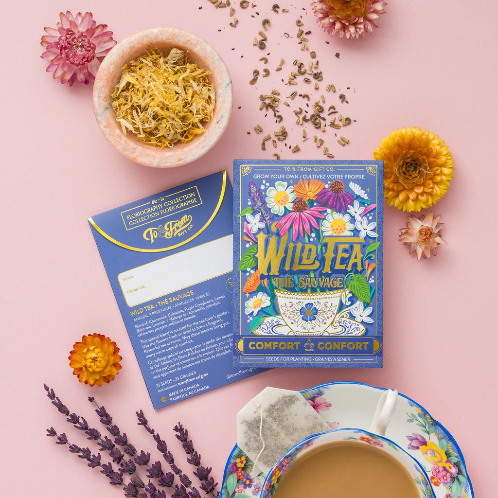 Wild Tea - Floriography Seed Packet (Comfort) (To & From Seed Co)