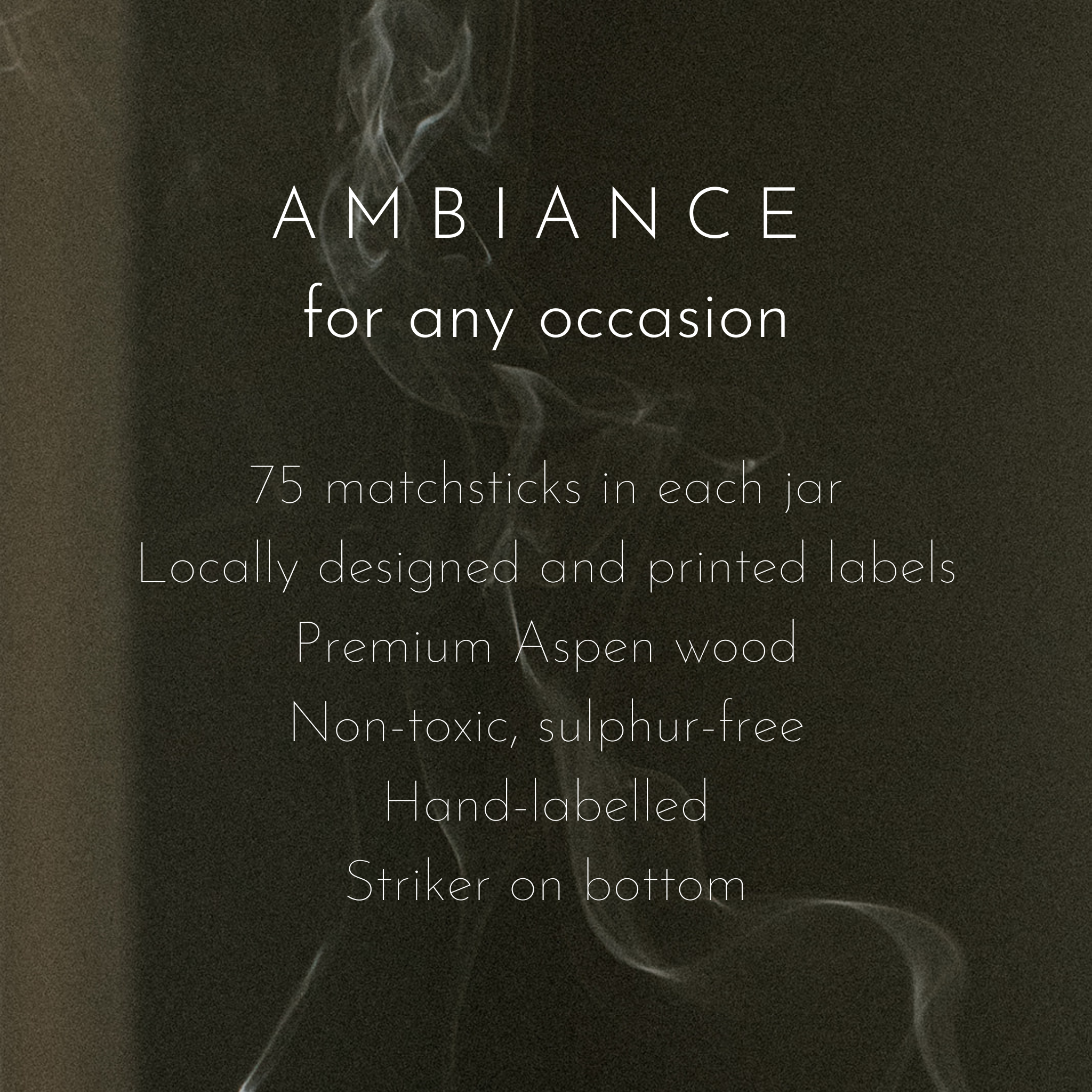 Matchstick Boutique - Apothecary Matches