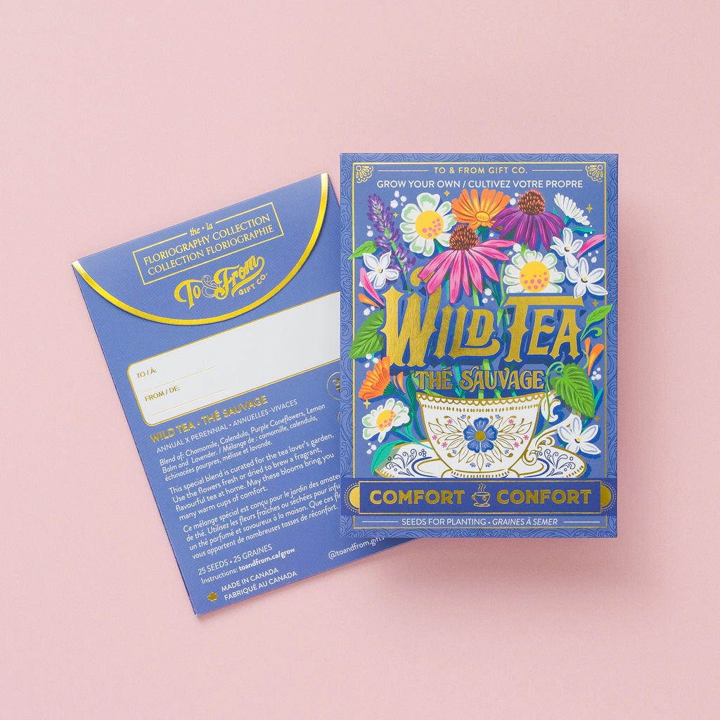 Wild Tea - Floriography Seed Packet (Comfort) (To & From Seed Co)