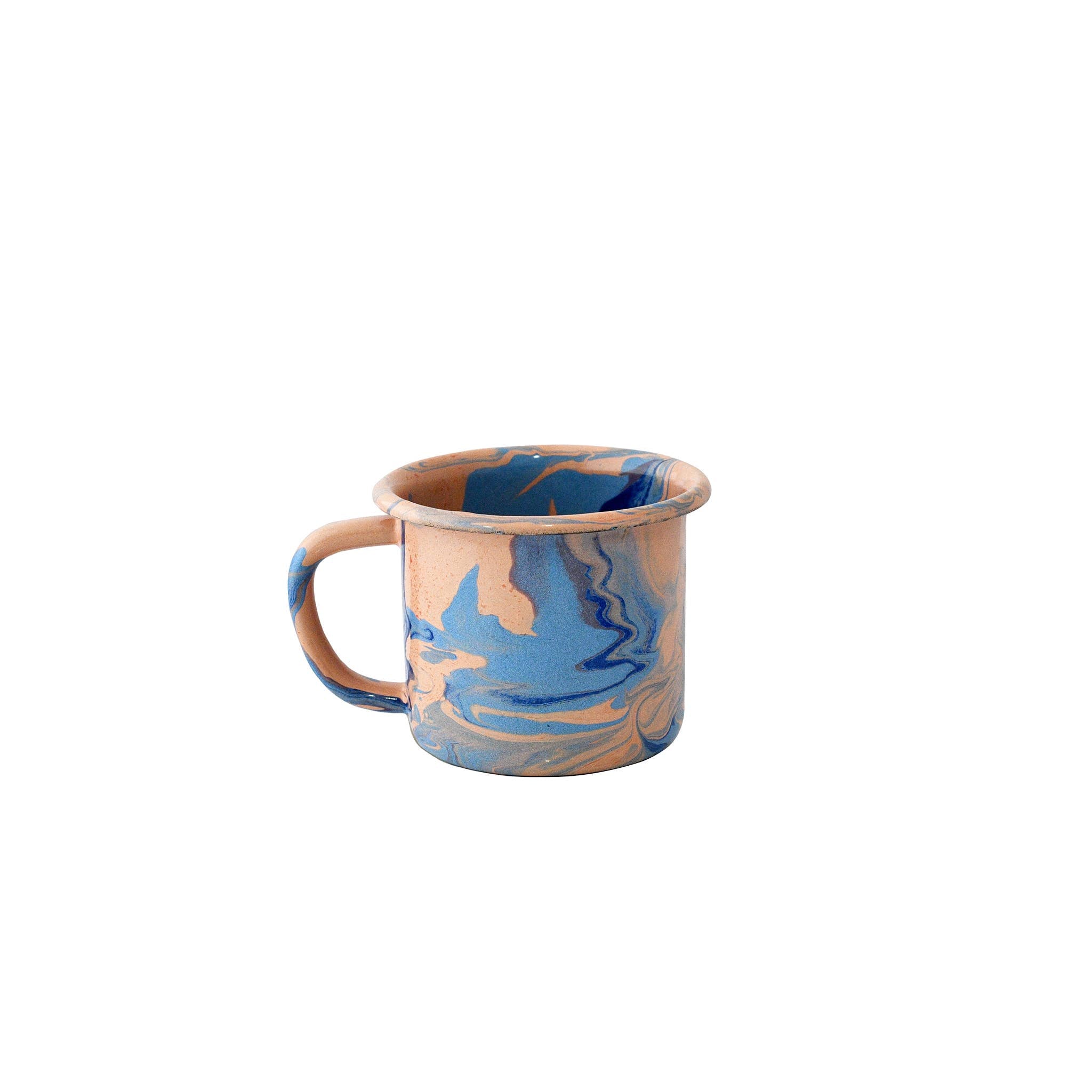 BORNN Multi Swirl Enamelware 12 oz Mug