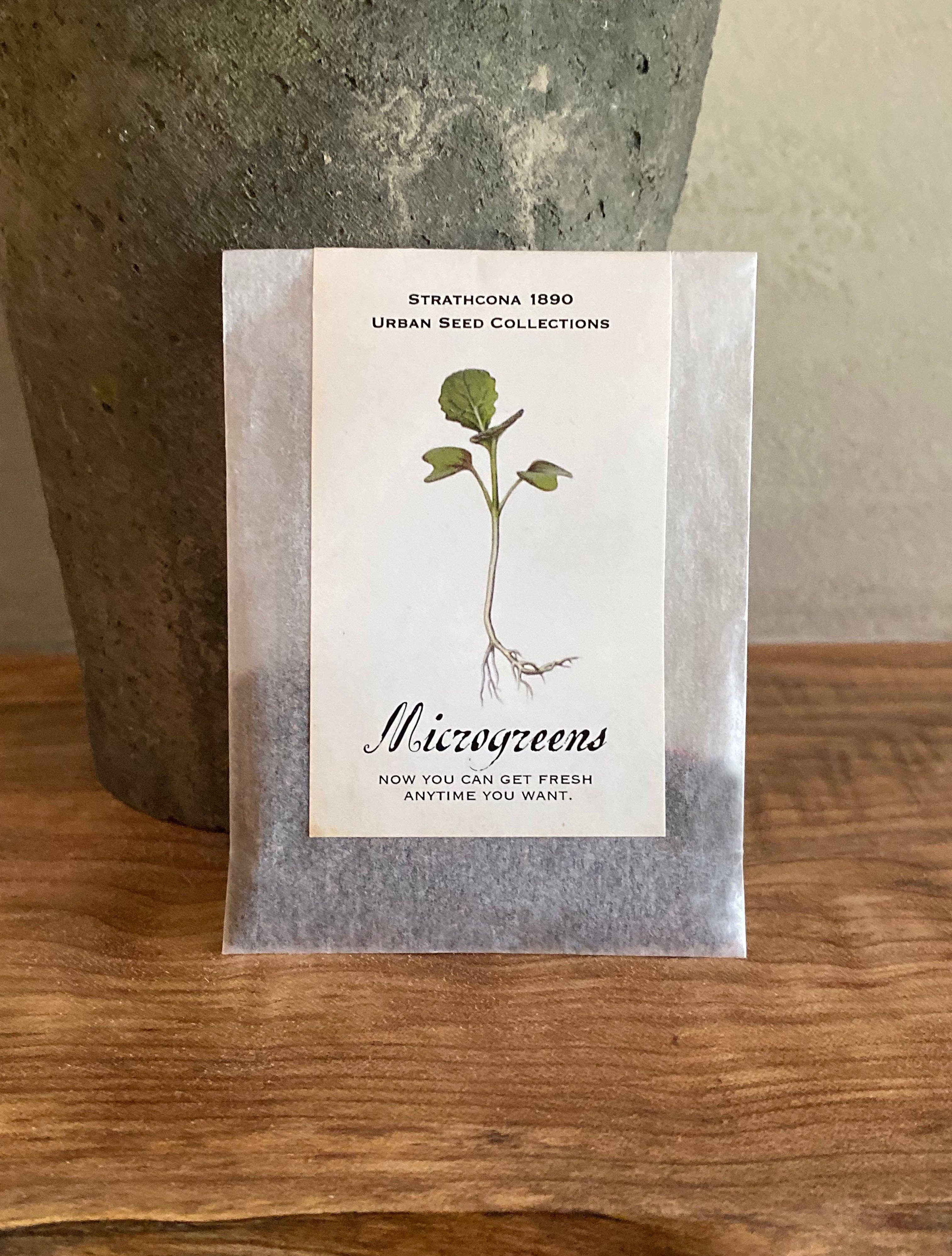 Strathcona 1890 Seed Pack - Microgreens