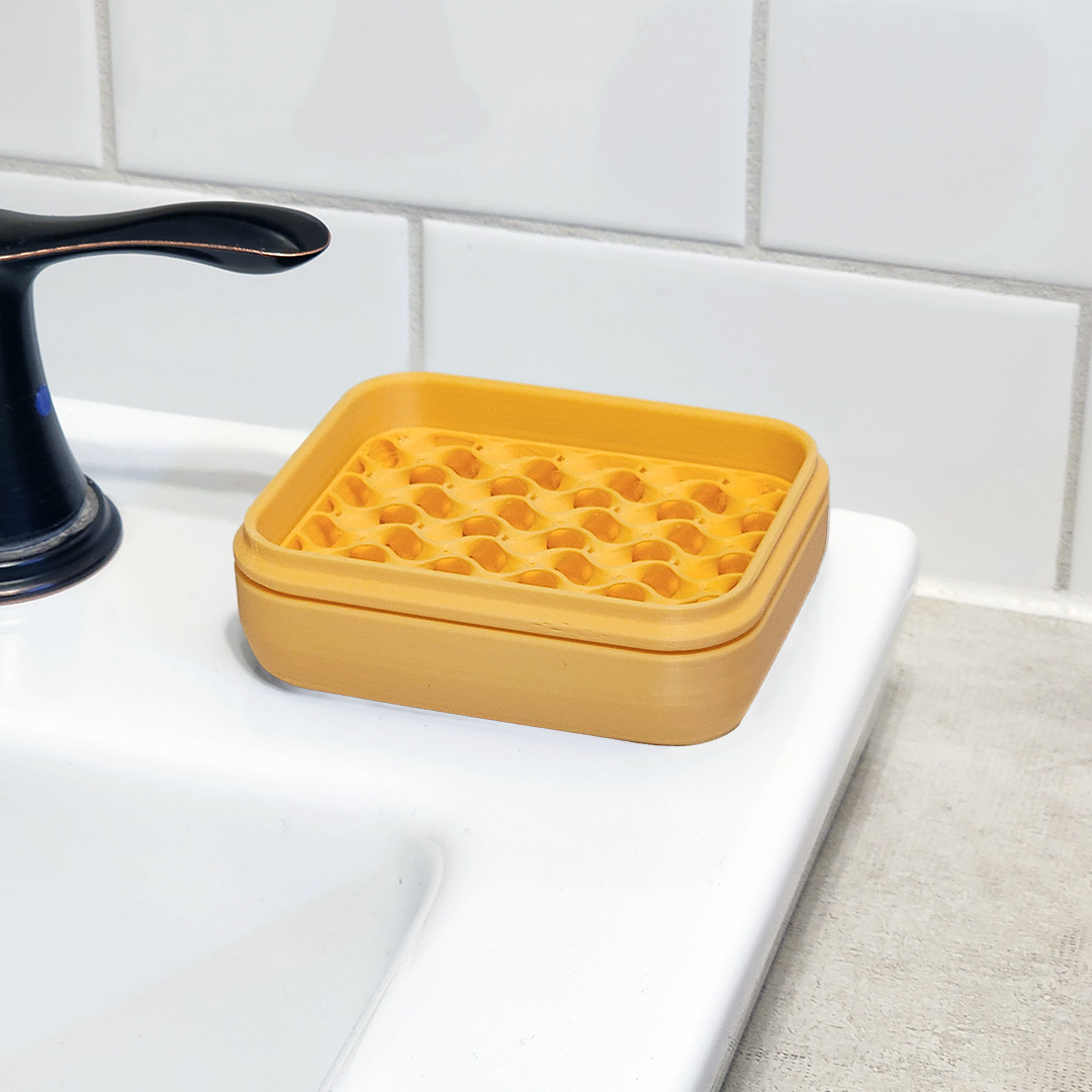 The Rogerie - Travel Soap Case (Rectangular)