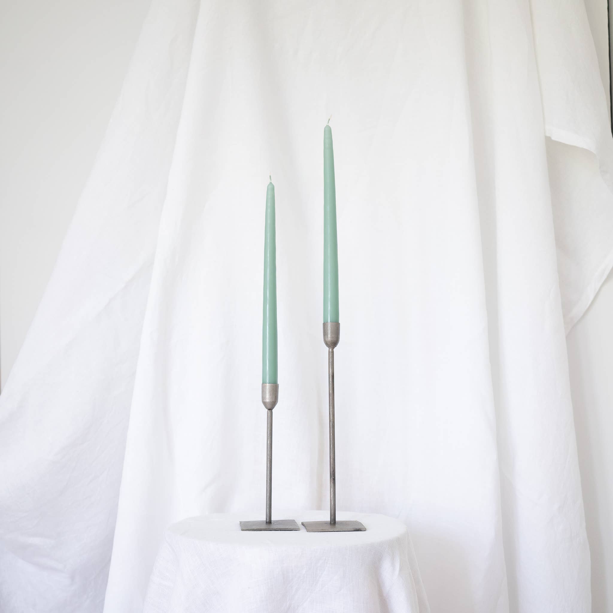 SOCCO Designs - Taper Candles - Pair Sage