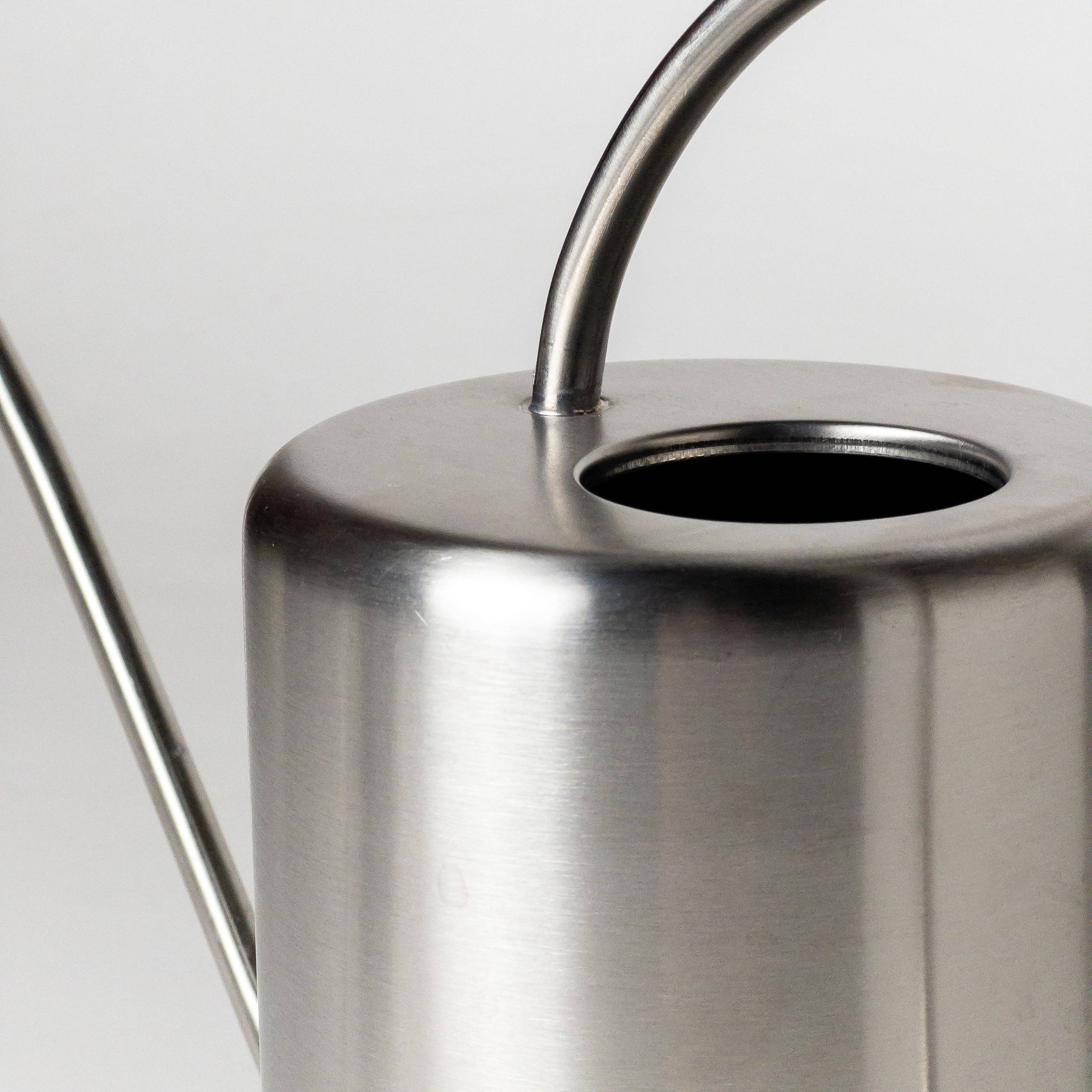 Kanso Designs - 2L Stainless Steel Watering Can: Silver