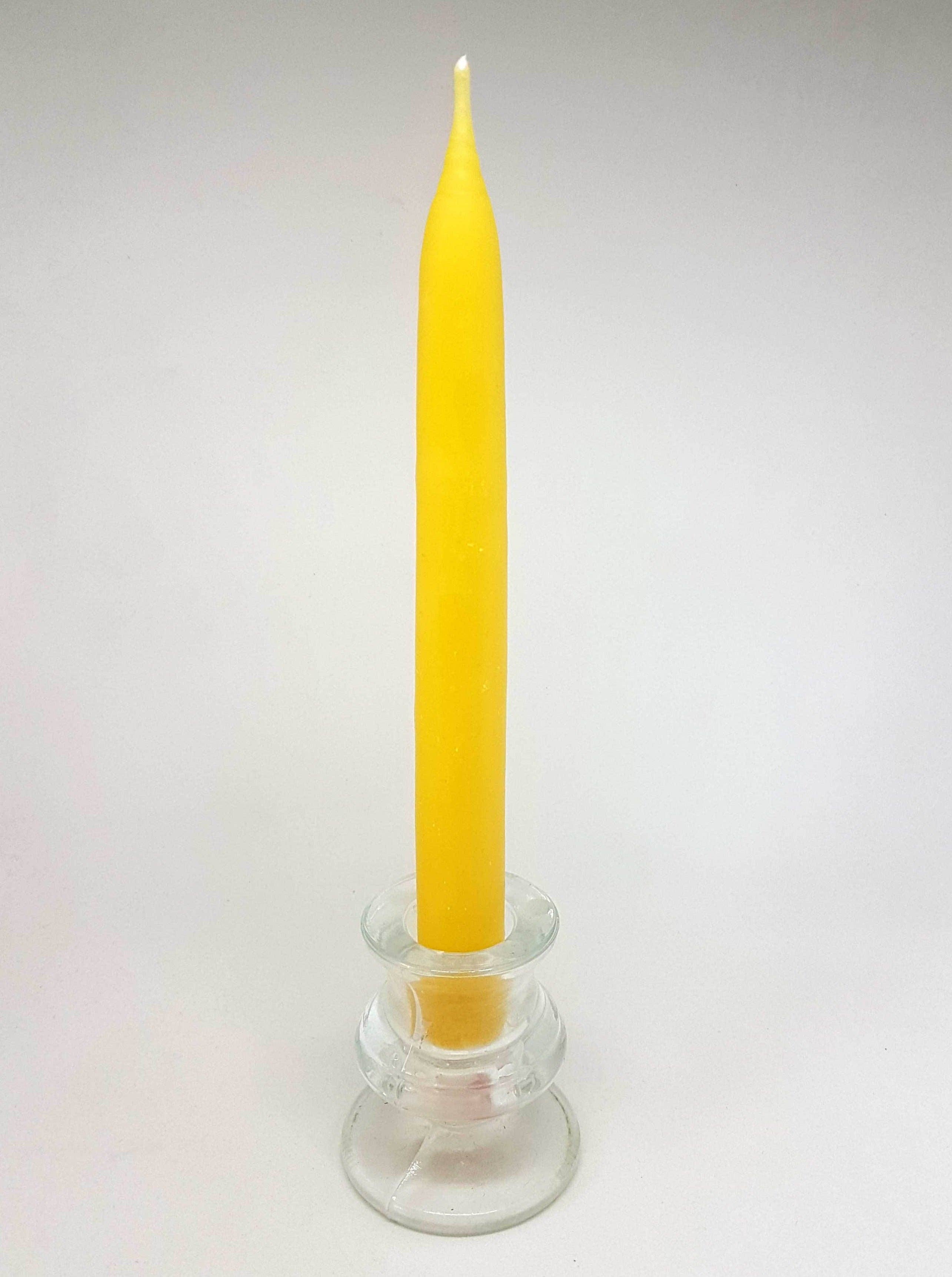 Hand-dipped beeswax Taper Candles by East Van Bees