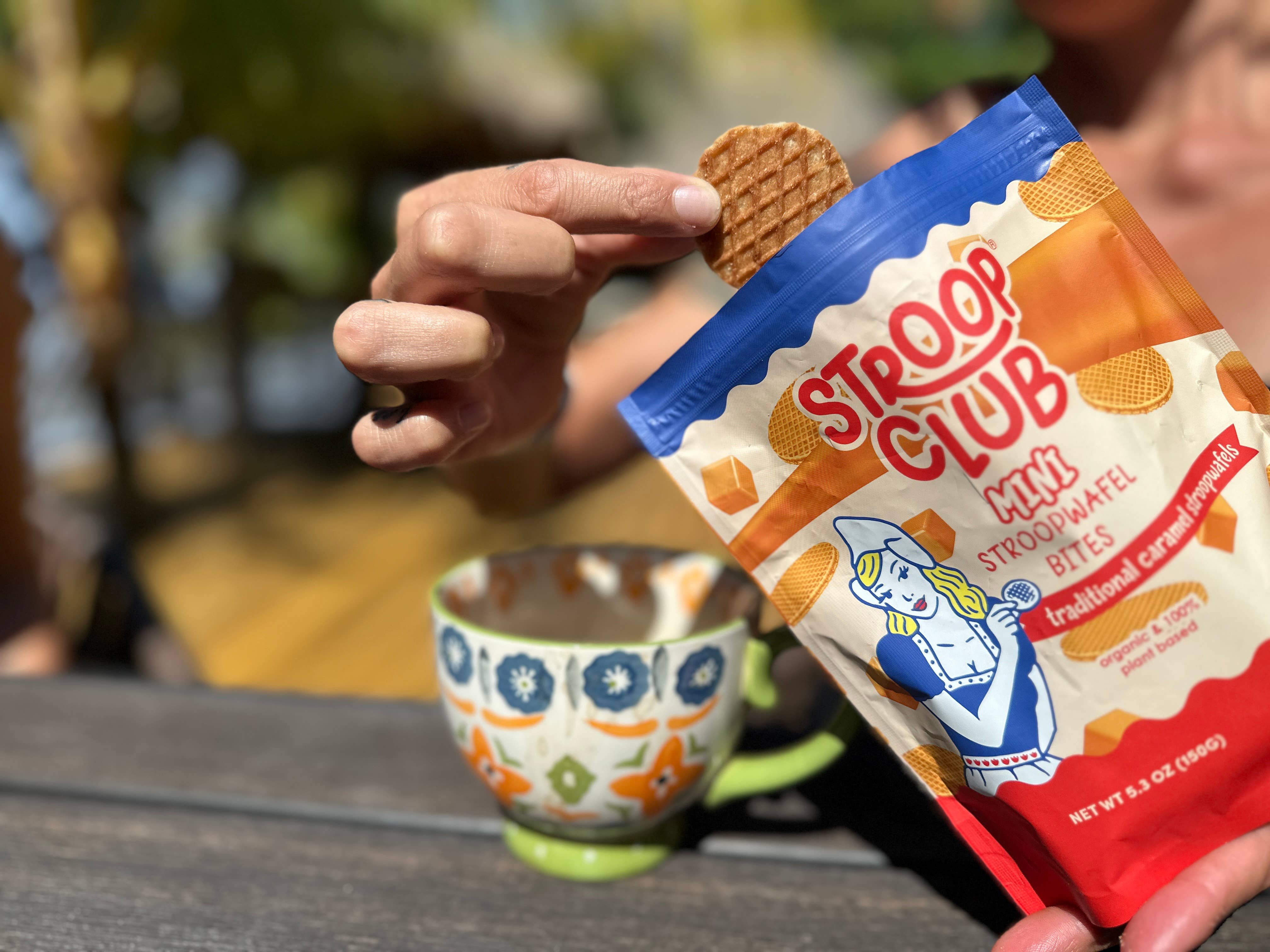 Stroop Club - Mini Traditional Caramel Organic and Plant Based Stroopwafel