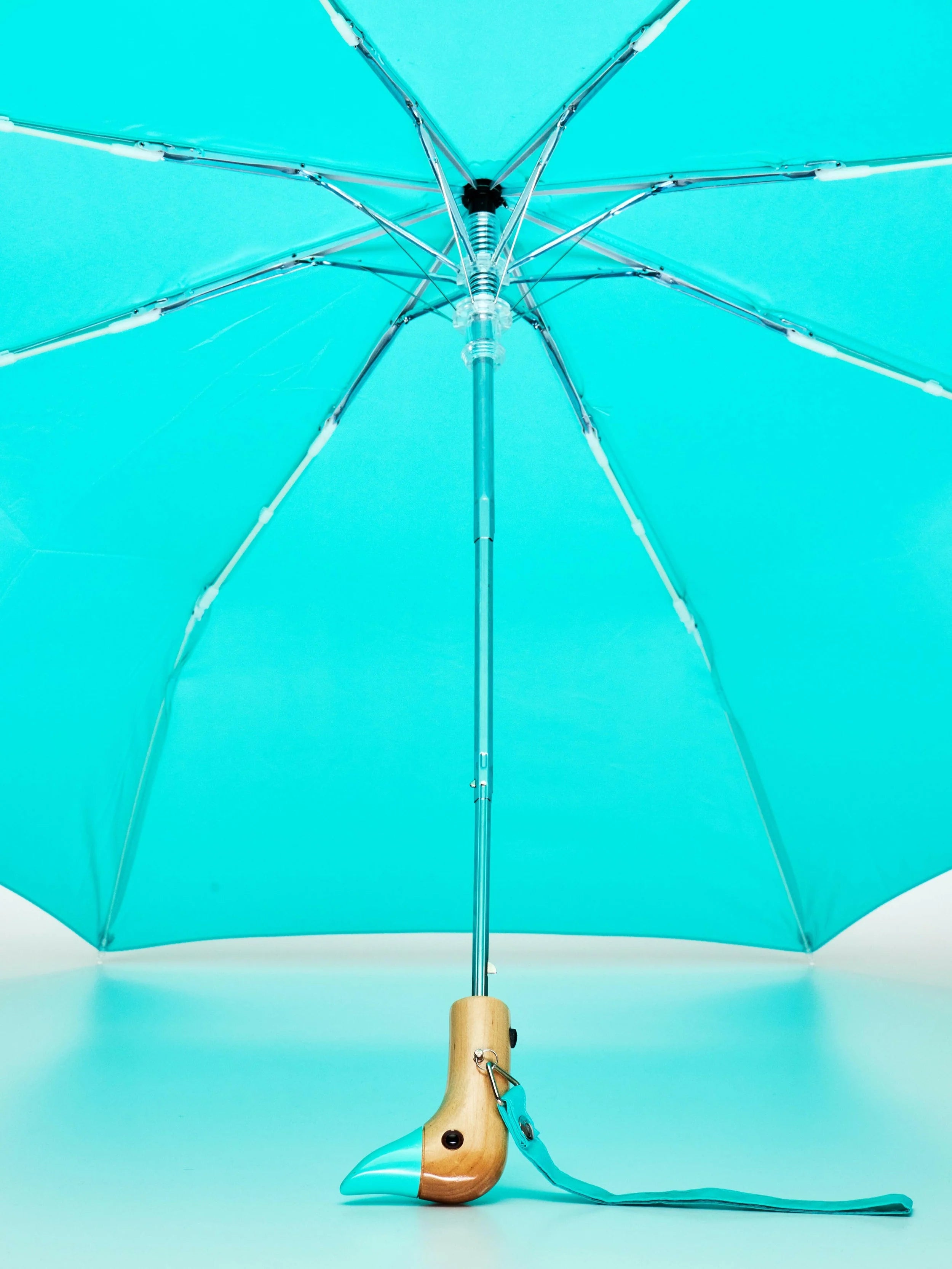 Original Duckhead - Mint Compact Eco-Friendly Wind Resistant Umbrella