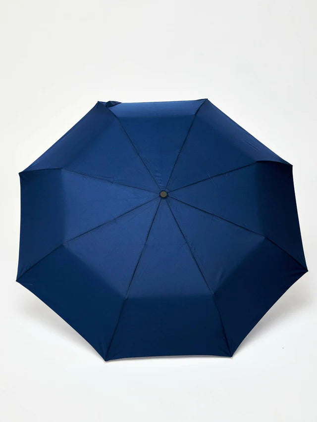 Original Duckhead - Navy Compact Eco-Friendly Wind Resistant Umbrella