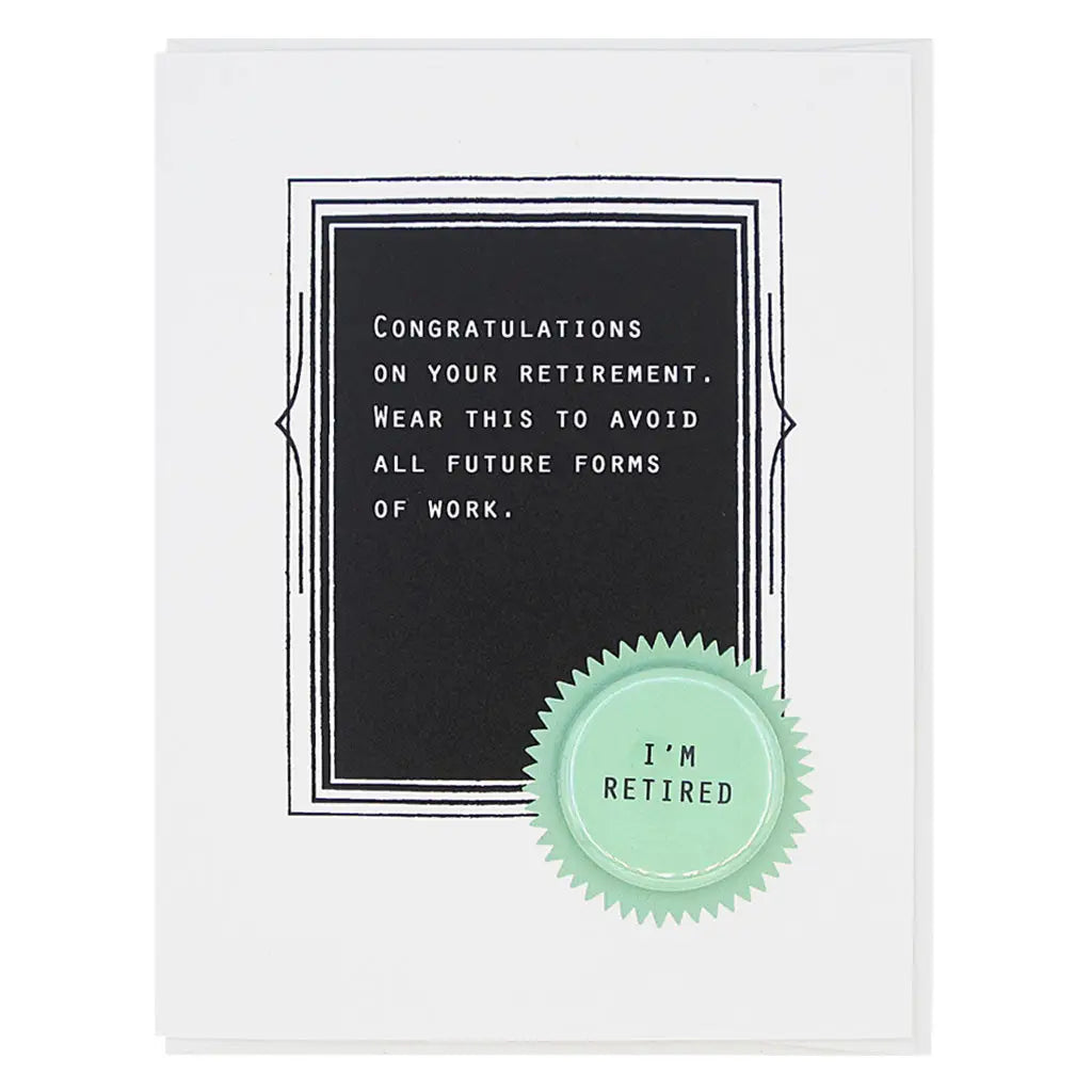 Retirement Card (by Regional Assembly of Text)