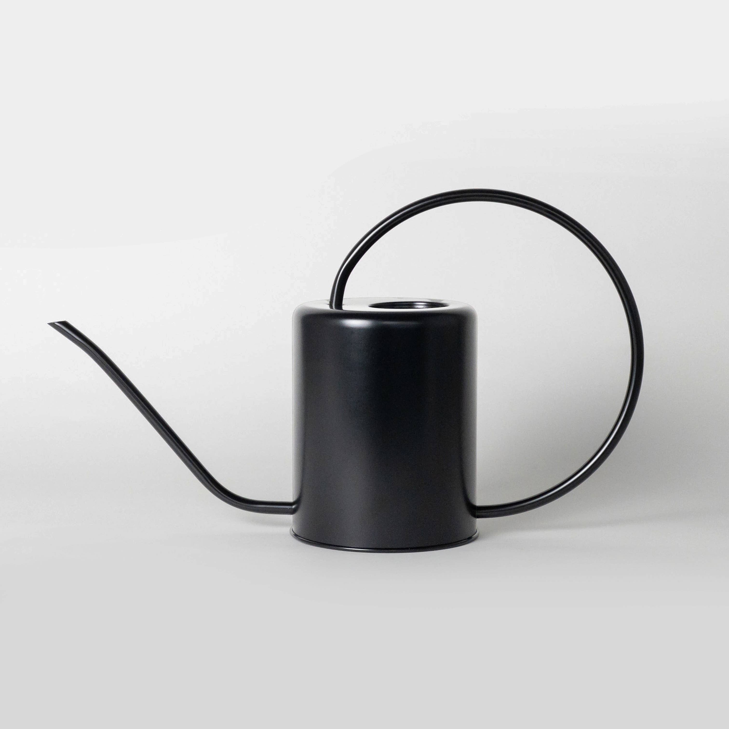 Kanso Designs - 2L Stainless Steel Watering Can: Black