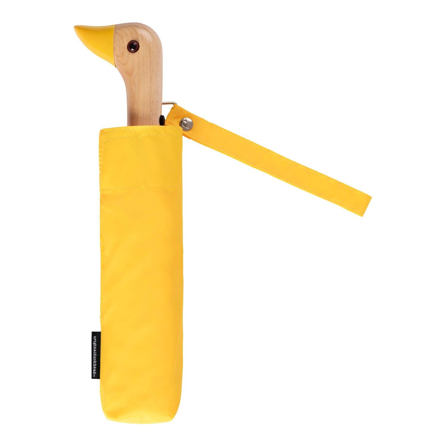 Original Duckhead - Yellow Compact Eco-Friendly Wind Resistant Umbrella