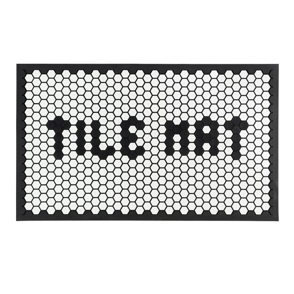 Welcome Tile Mat by Letterfolk